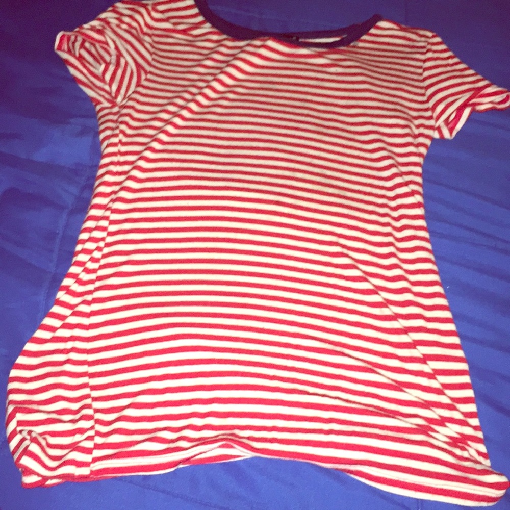 A stripe shirt